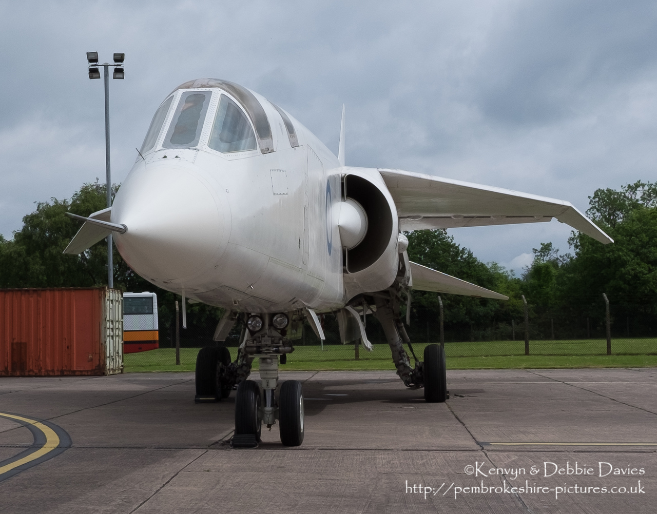 Designed in the early 60s, the first flight of the TSR 2 (Tactical Strike and Reconnaissance Mach 2) occurred in 1964. This is the second TSR 2 built (the first and only one that flew no longer exists).